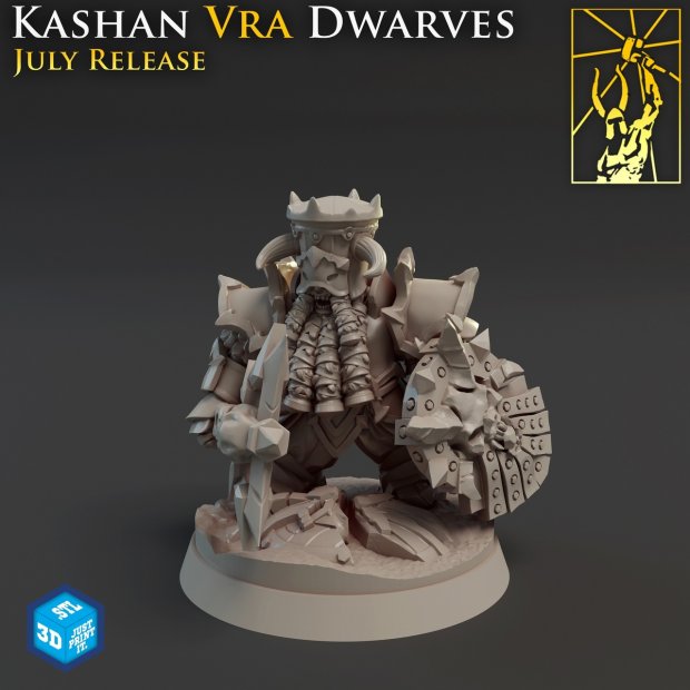 Roghdur - Chaos Dwarf Warrior Figure (Unpainted)