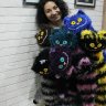 Cheshire Cat (Fuchsia) Plush Toy
