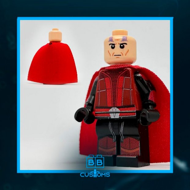 Sci-Fi Armored Dark Space Warlord Minifigure
