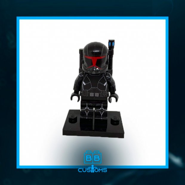 Elite Armored Clan Warrior Minifigure