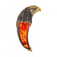 Handmade Falcon Claw Brooch