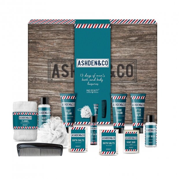 MAD Beauty 12 Days Advent Men's Body Care Set
