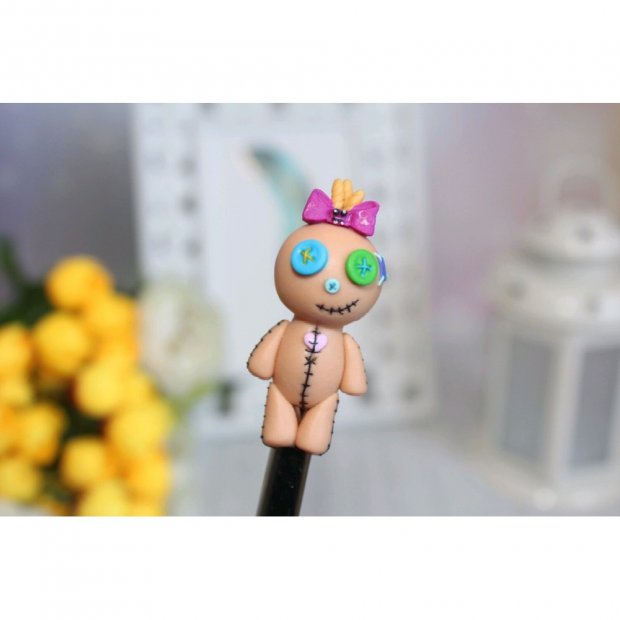 Voodoo Doll Spoon With Decor