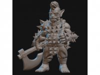 Errick Kettlewhistle Figure (Unpainted)