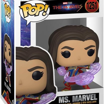 Funko Pop Marvel: The Marvels - Ms. Marvel Figure