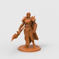 Brave warrior Figure (Unpainted)