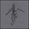 Goblin Assassin, Dagger Master Figure (Unpainted)