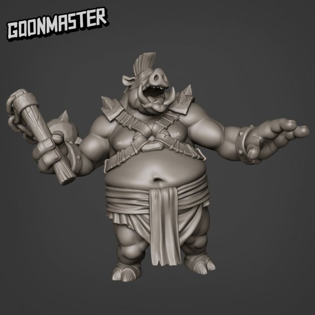 Pigpunk Figure (Unpainted)