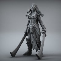 Aguna the Slayer Figure (Unpainted)