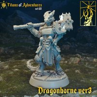 Dragonborne Figure (Unpainted)