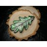 Big Oak Leaf Pendant Necklace