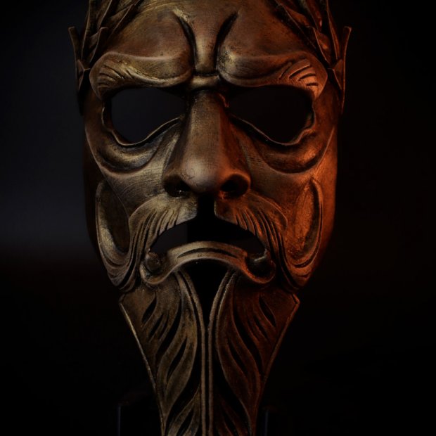 Miraz Dark Medieval King Mask