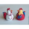 Easter Rooster Figure