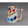 Artist's Palette Mug With Decor