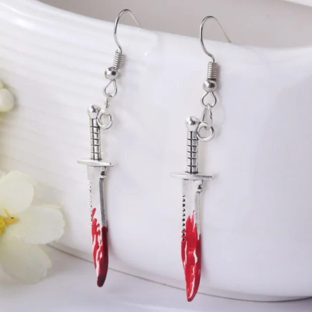 Sharp Knife Earrings