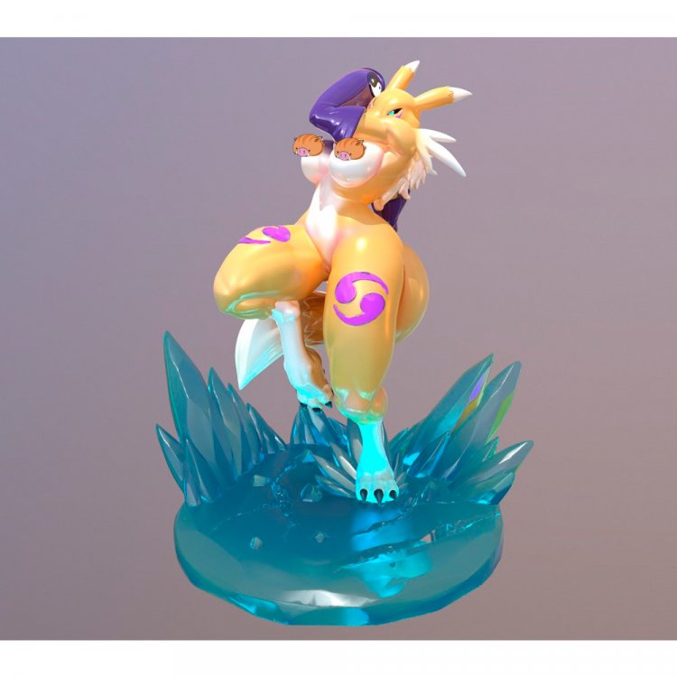 Digimon - Renamon (Painted Lewd) Figure
