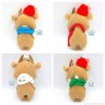 Bull In Scarf Plush Toy
