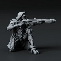 Metal sniper Figure (Unpainted)