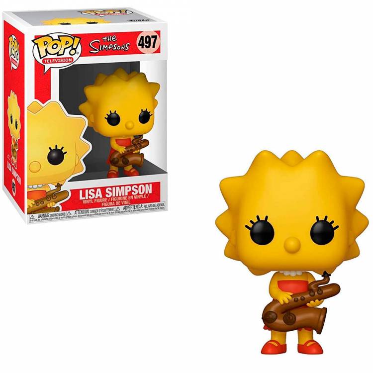 Funko POP TV: The Simpsons - Lisa Simpson with Saxophone Figure