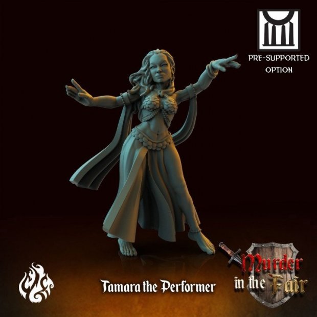 Tamara the Performer 02 Figure (Unpainted)