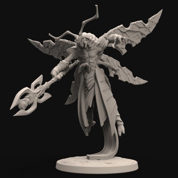 The Flying Emperor Figure (Unpainted)