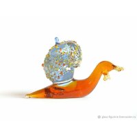 Blue Snail Figure