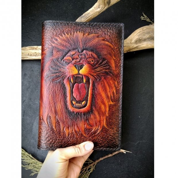 Lion Diary Cover