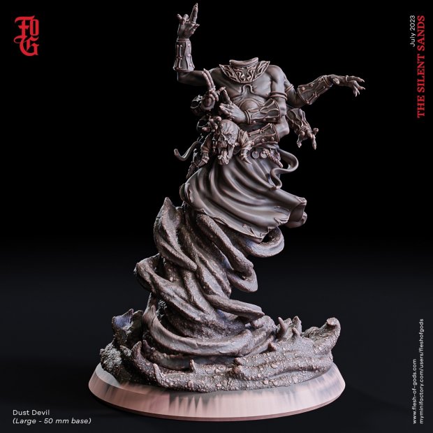 Dust Devil Figure (Unpainted)