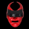 Japanese Red Prajna Samurai Cosplay Mask