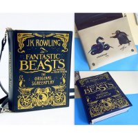Handmade Fantastic Beasts and Where to Find Them Book Handbag