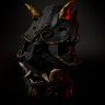 Oni Mask (Black Rich)