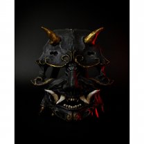 Oni Mask (Black Rich)
