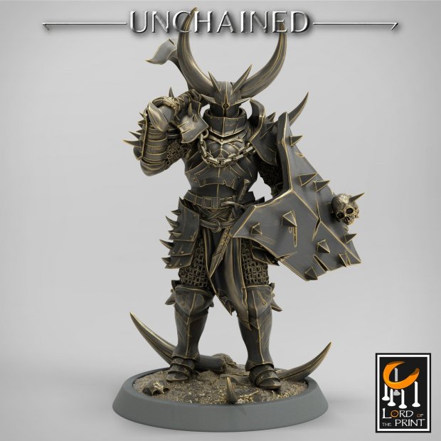 Chosen One Warrior 07 Figure (Unpainted)