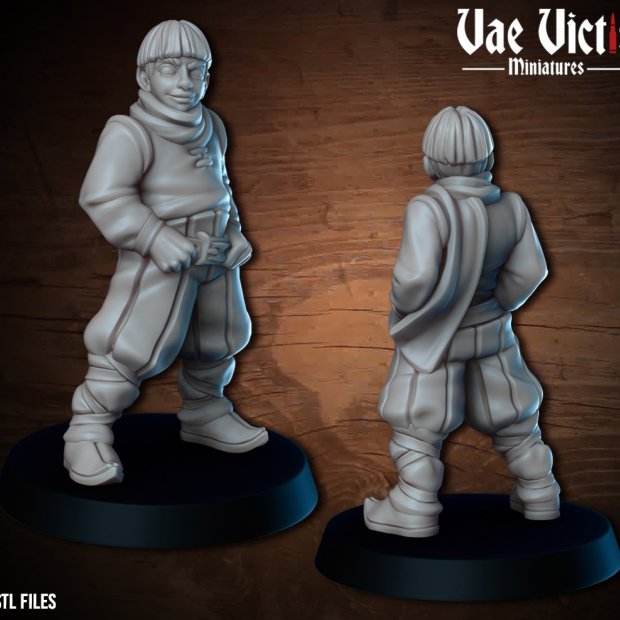Angry guy Figure (Unpainted)