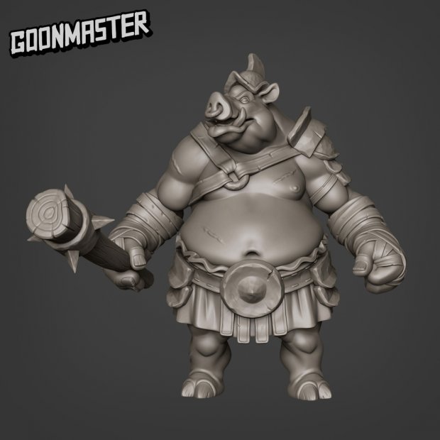 Svinozart Figure (Unpainted)