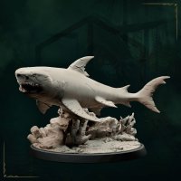 Shark Figure (Unpainted)