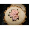 Gradient Maple Leaf Pendant Necklace