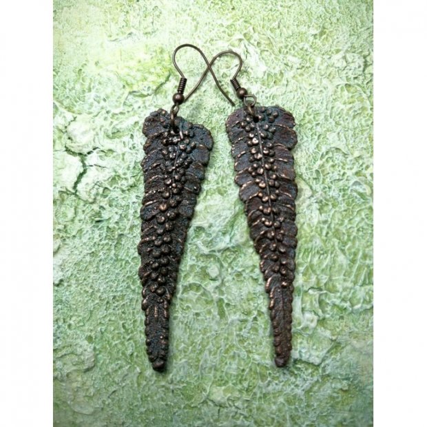 Fern Leaf Earrings