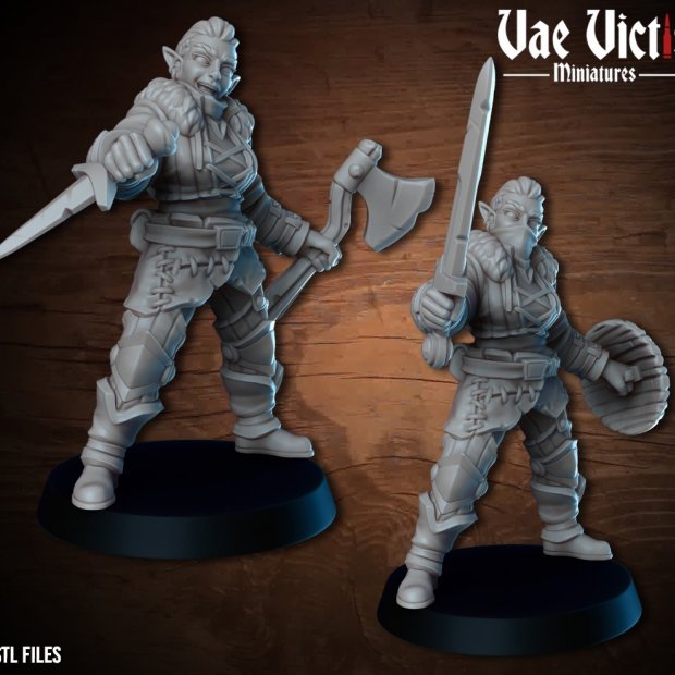 Elf Robber Figure (Unpainted)