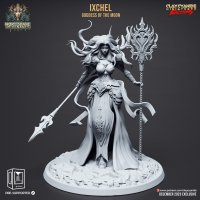 Ixchel - Goddess of the Moon Figure (Unpainted)