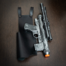SE-14C Blaster Replica with Leather Holster for Star Wars Cosplay
