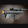 SE-14C Blaster Replica with Leather Holster for Star Wars Cosplay