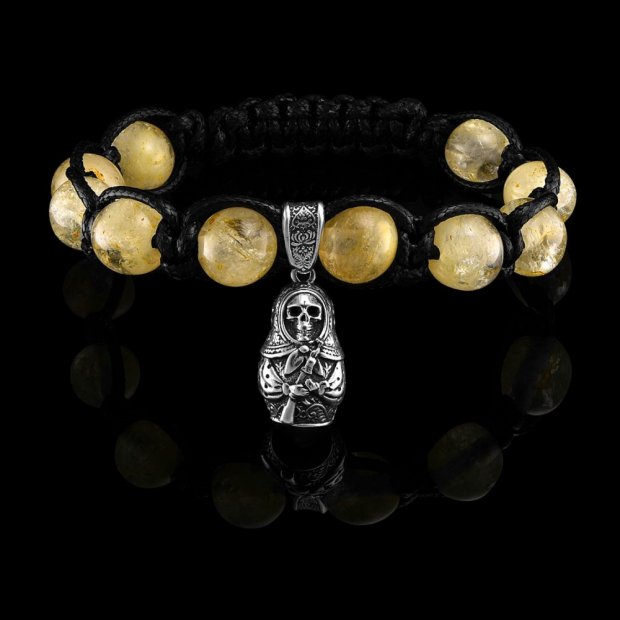 Death With AK-47 (Citrine) Bracelet