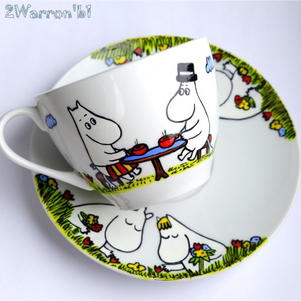 The Moomins - Family Mug with Saucer