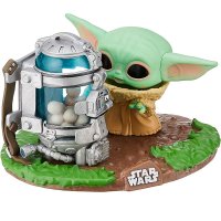Funko POP Deluxe Star Wars: The Mandalorian - The Child with Canister Figure
