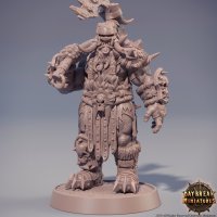 Bibar - Orc mercenary Figure (Unpainted)