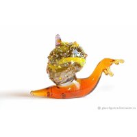 Brown Snail Figure