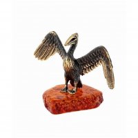Sitting Pelican Figure