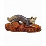 Crouching Fox Figure