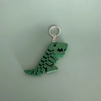 Articulated T-Rex Keychain